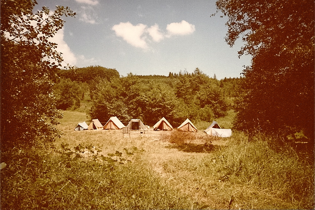 Tábor 1987-celkový pohled